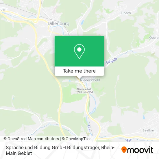 Карта Sprache und Bildung GmbH Bildungsträger