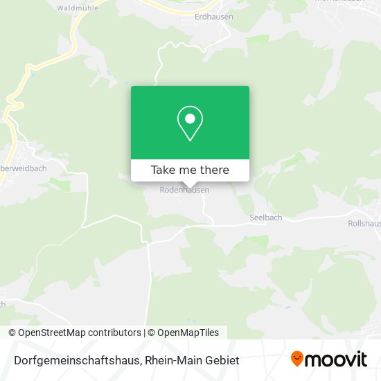 Dorfgemeinschaftshaus map