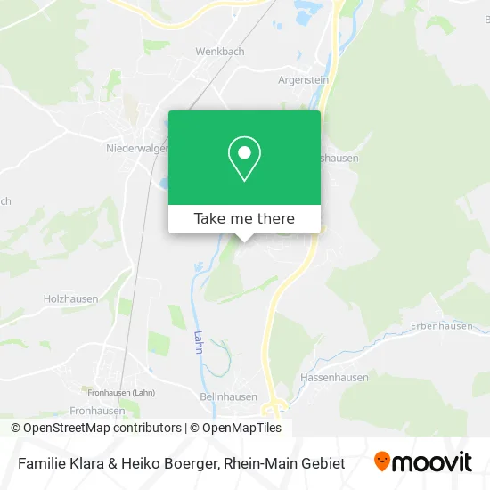 Карта Familie Klara & Heiko Boerger