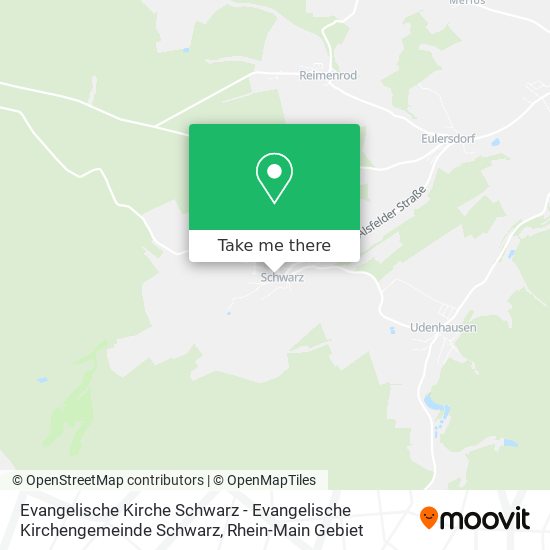 Evangelische Kirche Schwarz - Evangelische Kirchengemeinde Schwarz map