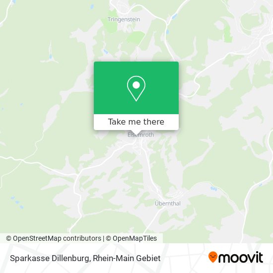 Sparkasse Dillenburg map