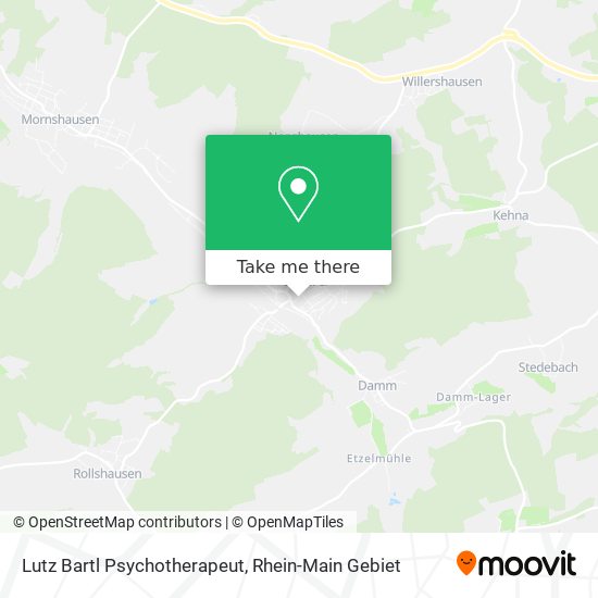 Lutz Bartl Psychotherapeut map