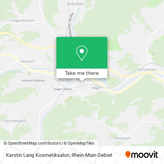 Kerstin Lang Kosmetiksalon map