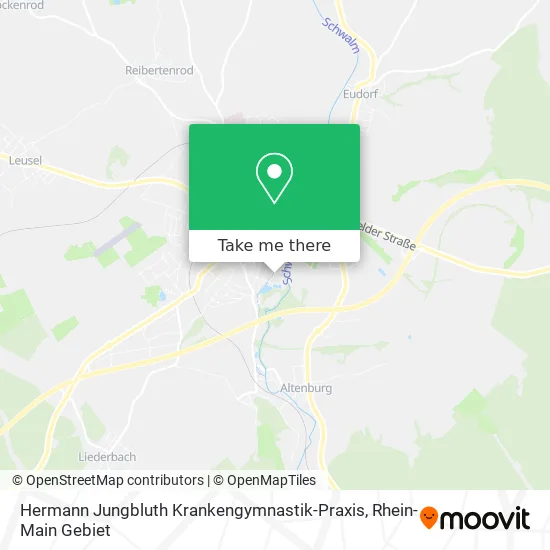 Карта Hermann Jungbluth Krankengymnastik-Praxis