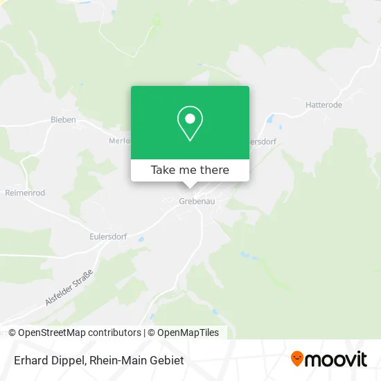 Карта Erhard Dippel