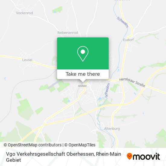 Карта Vgo Verkehrsgesellschaft Oberhessen