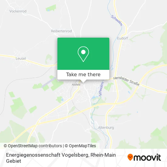 Карта Energiegenossenschaft Vogelsberg