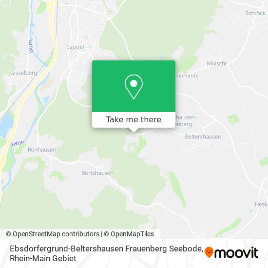 Ebsdorfergrund-Beltershausen Frauenberg Seebode map