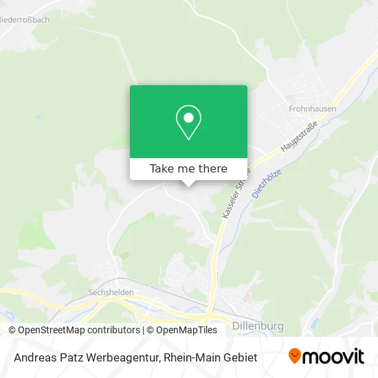 Карта Andreas Patz Werbeagentur