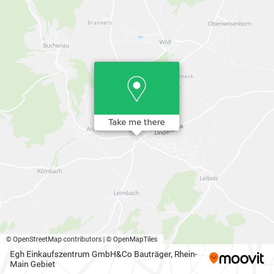 Egh Einkaufszentrum GmbH&Co Bauträger map