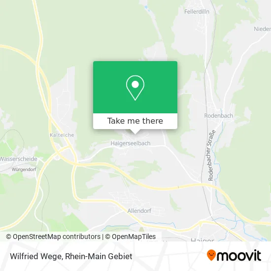 Карта Wilfried Wege