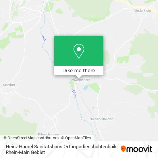 Карта Heinz Hamel Sanitätshaus Orthopädieschuhtechnik