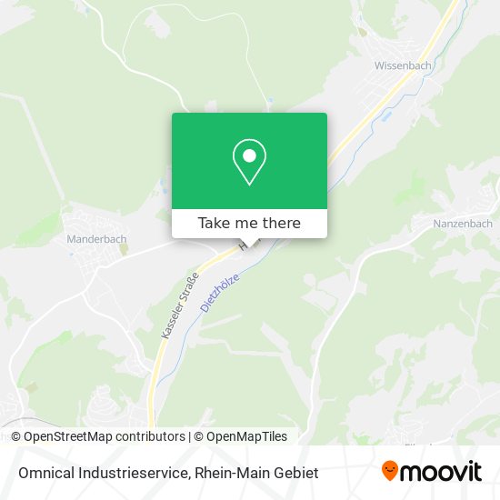 Omnical Industrieservice map