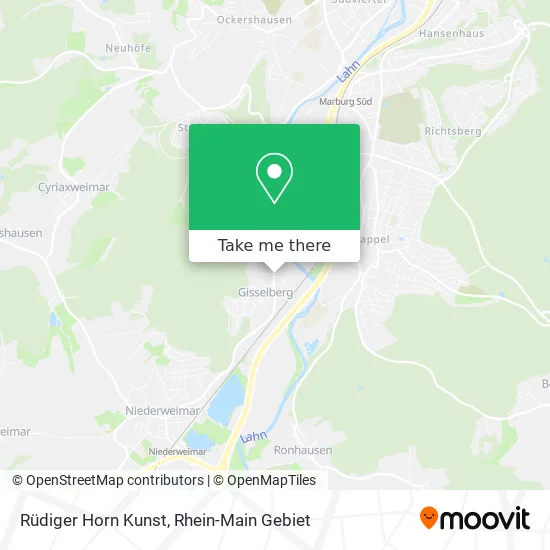 Карта Rüdiger Horn Kunst