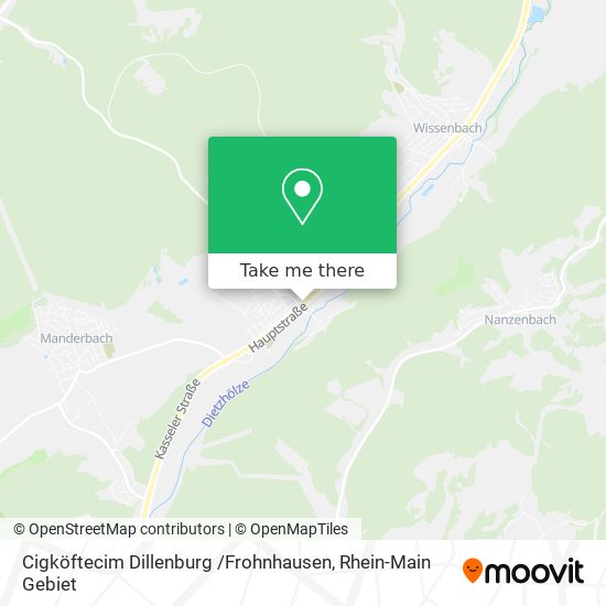 Cigköftecim Dillenburg /Frohnhausen map