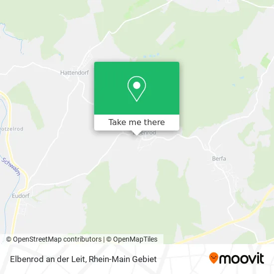 Карта Elbenrod an der Leit