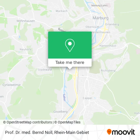 Карта Prof. Dr. med. Bernd Noll