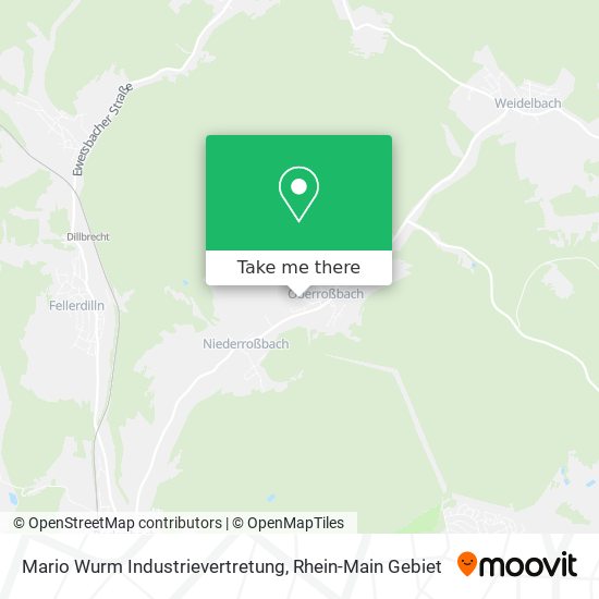 Mario Wurm Industrievertretung map