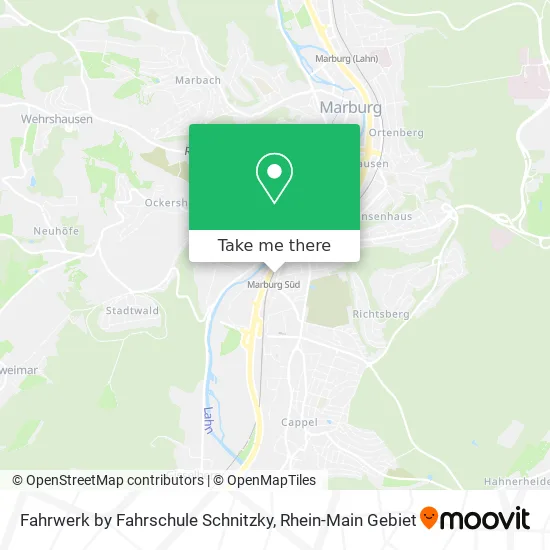 Карта Fahrwerk by Fahrschule Schnitzky