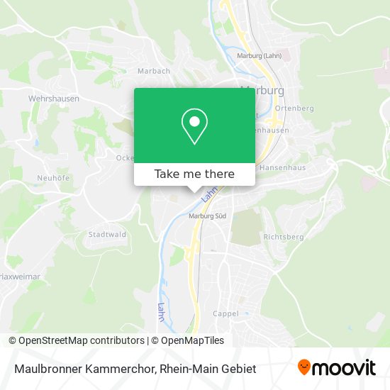 Maulbronner Kammerchor map