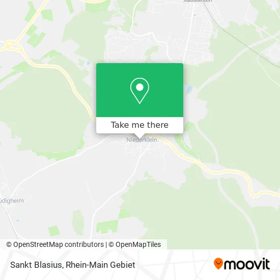 Карта Sankt Blasius