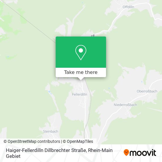 Haiger-Fellerdilln Dillbrechter Straße map