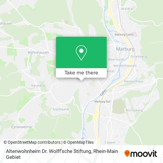 Altenwohnheim Dr. Wolff'sche Stiftung map