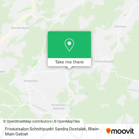 Карта Friseursalon Schnittpunkt Sandra Dostalek