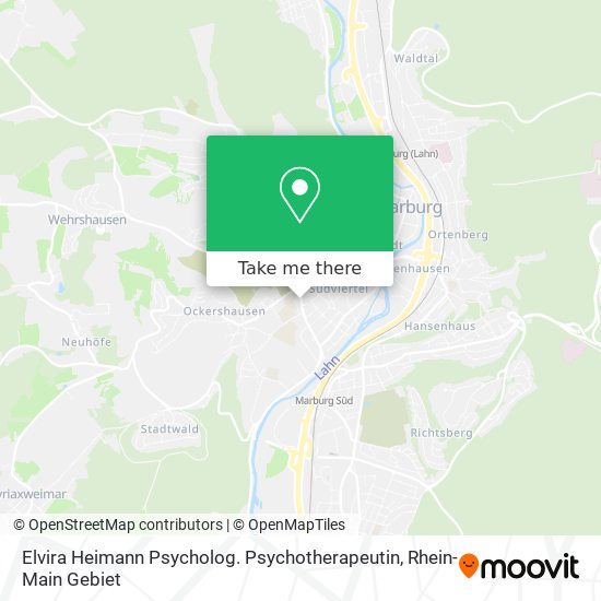 Elvira Heimann Psycholog. Psychotherapeutin map