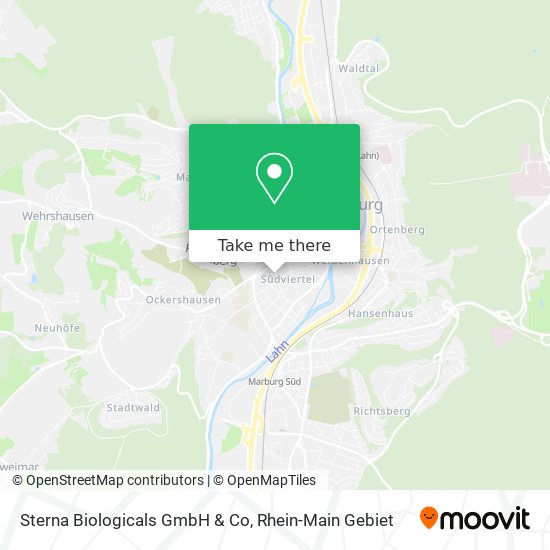 Sterna Biologicals GmbH & Co map