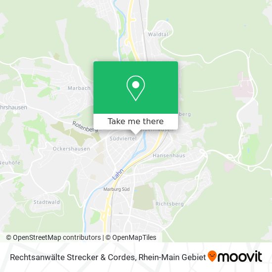 Rechtsanwälte Strecker & Cordes map