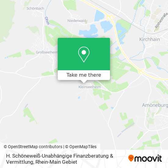 H. Schöneweiß-Unabhängige Finanzberatung & Vermittlung map