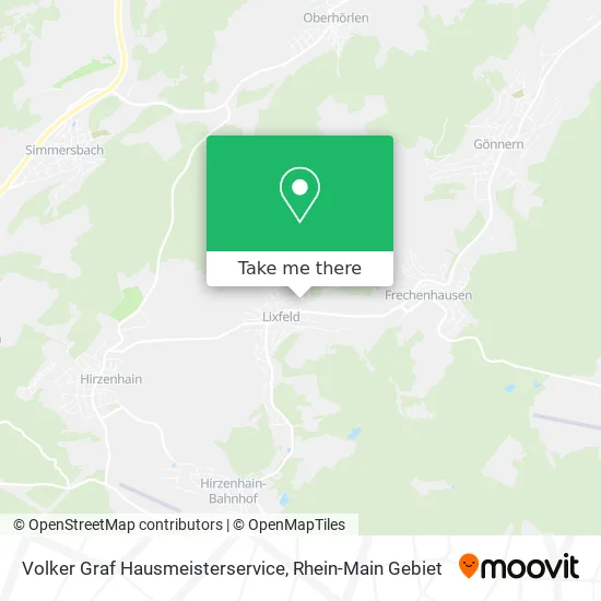 Карта Volker Graf Hausmeisterservice