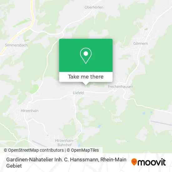 Карта Gardinen-Nähatelier Inh. C. Hanssmann