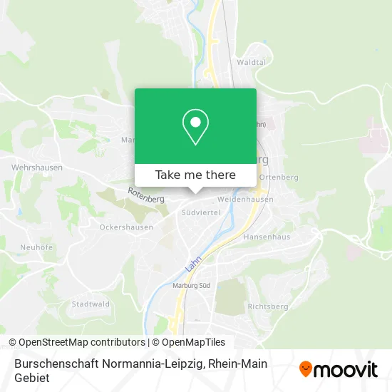 Карта Burschenschaft Normannia-Leipzig