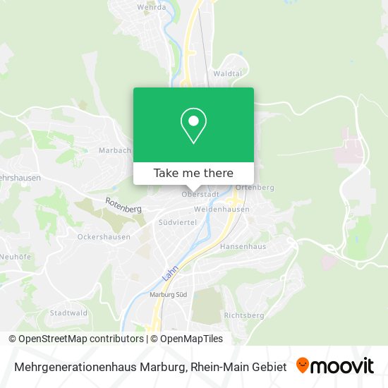 Карта Mehrgenerationenhaus Marburg