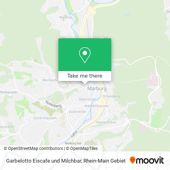 Garbelotto Eiscafe und Milchbar map