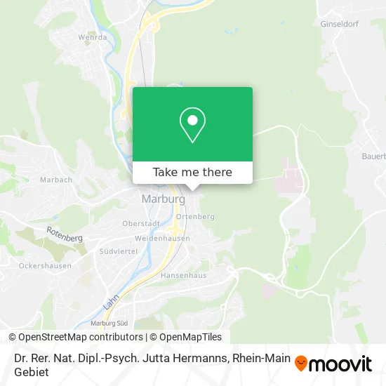 Карта Dr. Rer. Nat. Dipl.-Psych. Jutta Hermanns