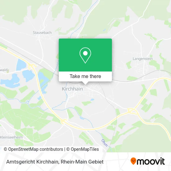 Карта Amtsgericht Kirchhain
