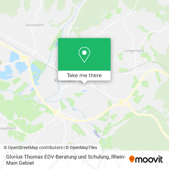 Карта Glorius Thomas EDV-Beratung und Schulung