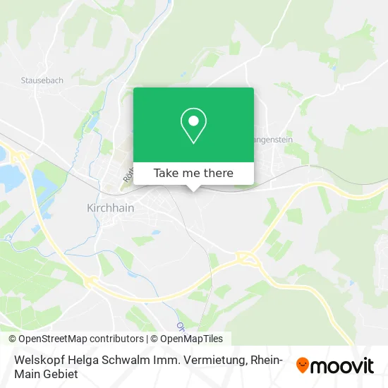 Карта Welskopf Helga Schwalm Imm. Vermietung