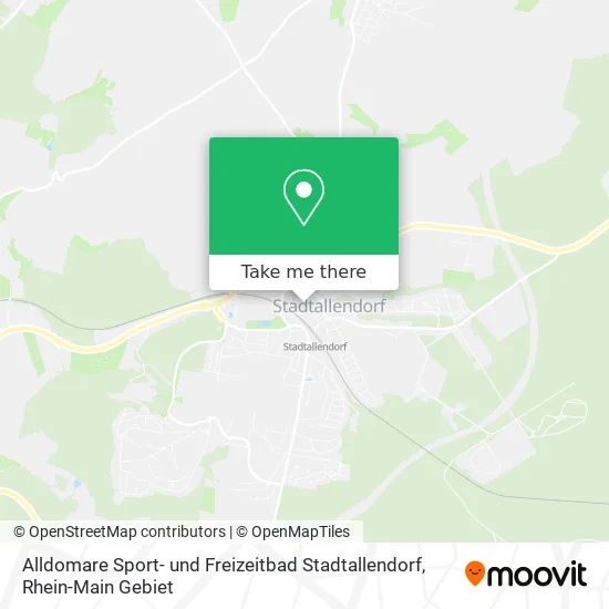 Карта Alldomare Sport- und Freizeitbad Stadtallendorf