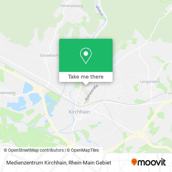 Medienzentrum Kirchhain map