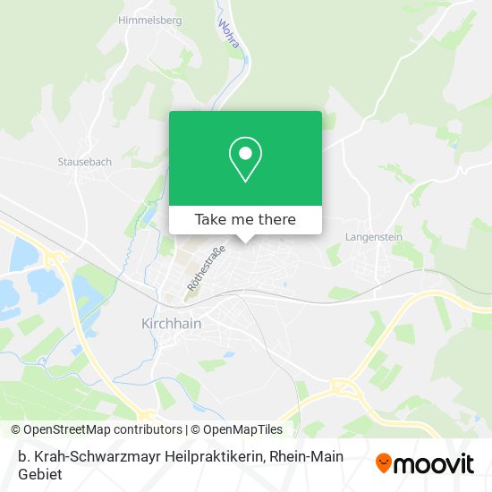 Карта b. Krah-Schwarzmayr Heilpraktikerin