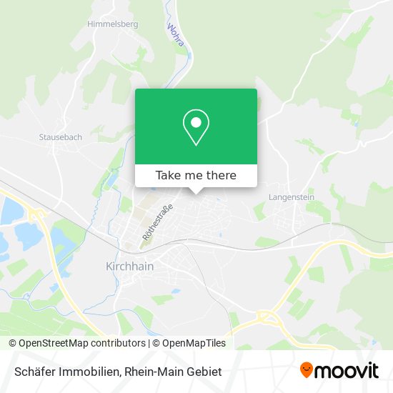 Schäfer Immobilien map