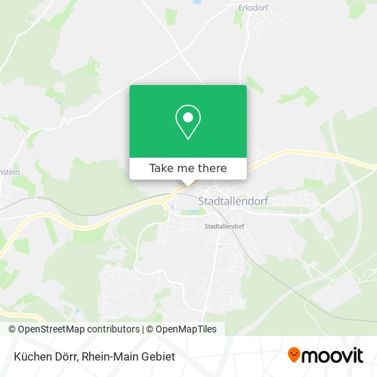 Küchen Dörr map