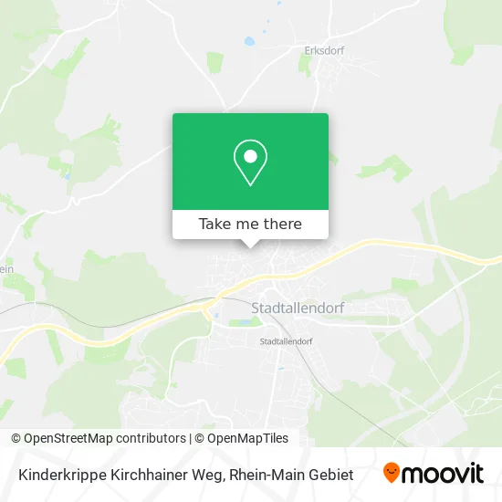 Карта Kinderkrippe Kirchhainer Weg