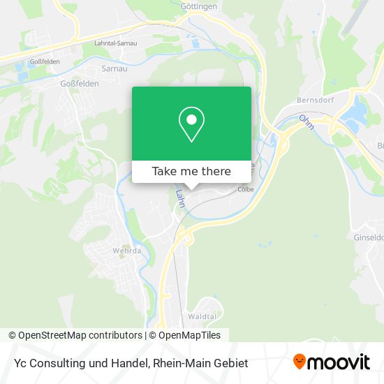 Yc Consulting und Handel map