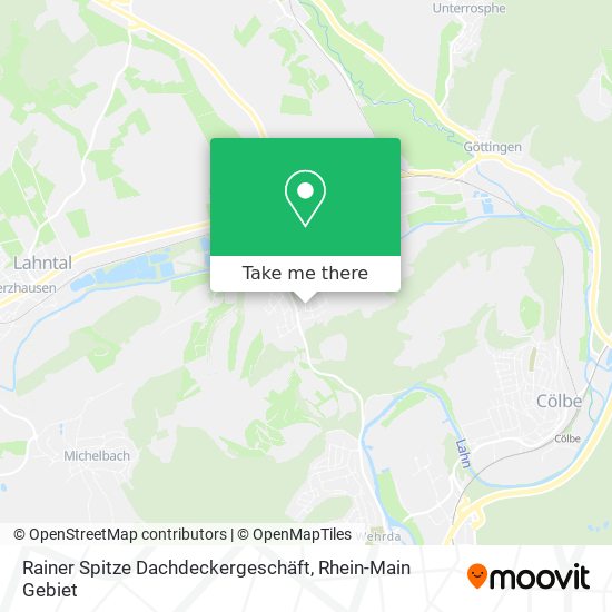 Rainer Spitze Dachdeckergeschäft map