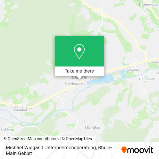 Карта Michael Wiegand Unternehmensberatung
